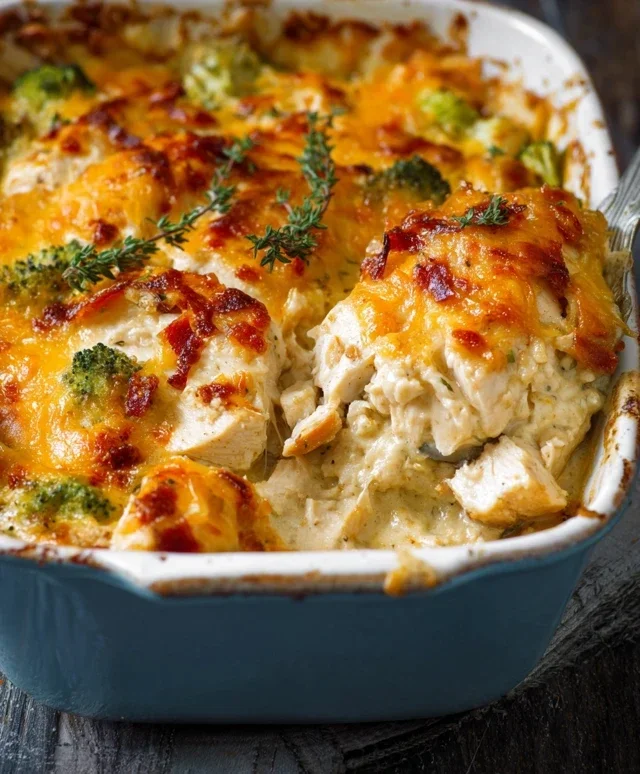 Easy Low Carb Chicken Casserole