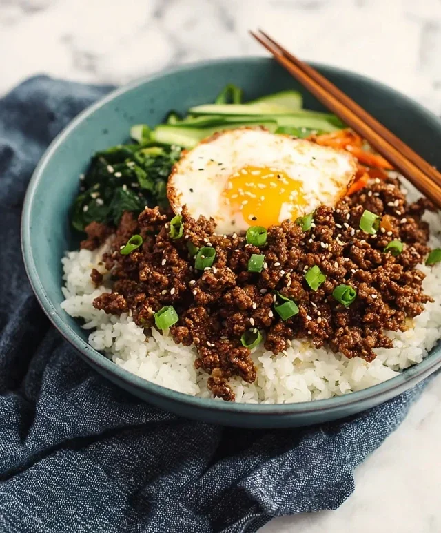 Korean Ground Beef Bowl (25-Minutes)