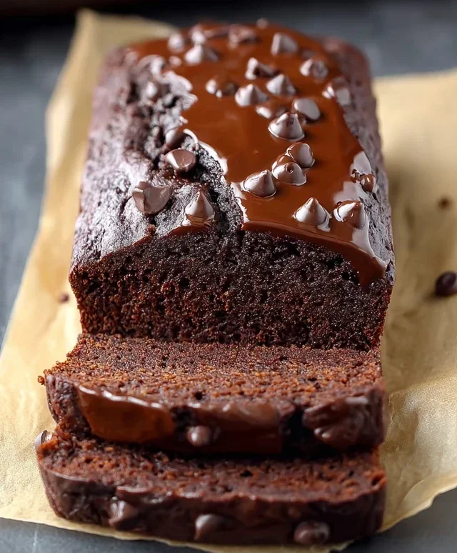 Healthy Chocolate Banana Bread