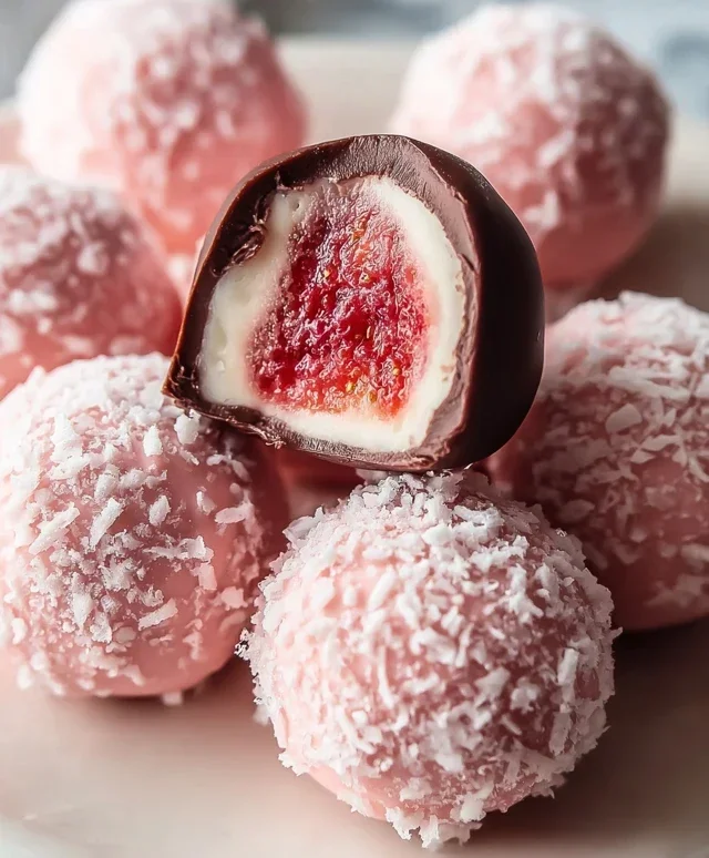 Strawberry Truffles