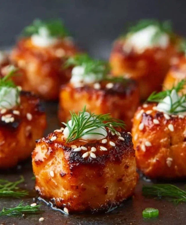 Bang Bang Salmon Bites