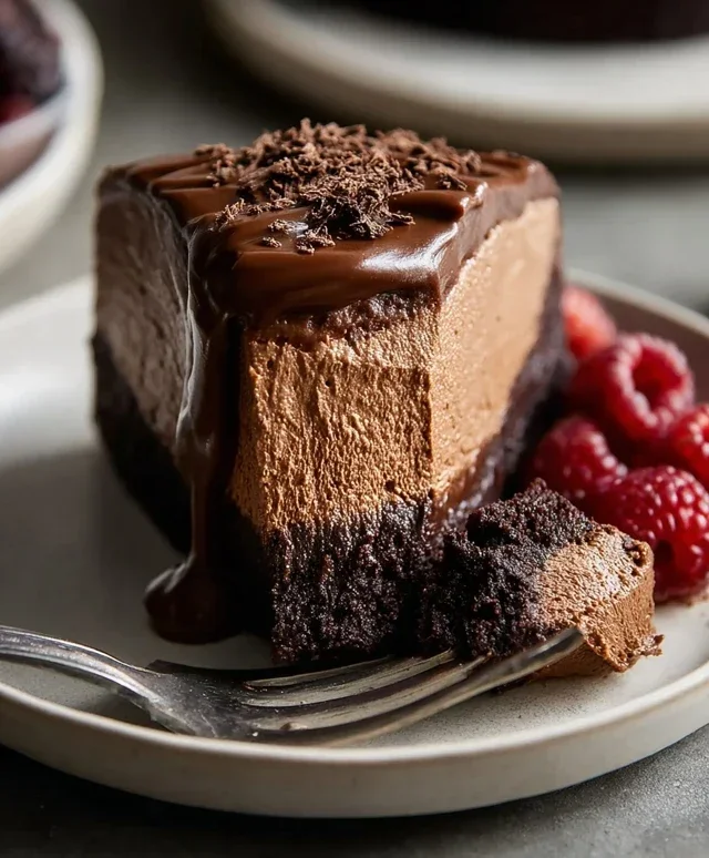 Vegan Chocolate Mousse Cake