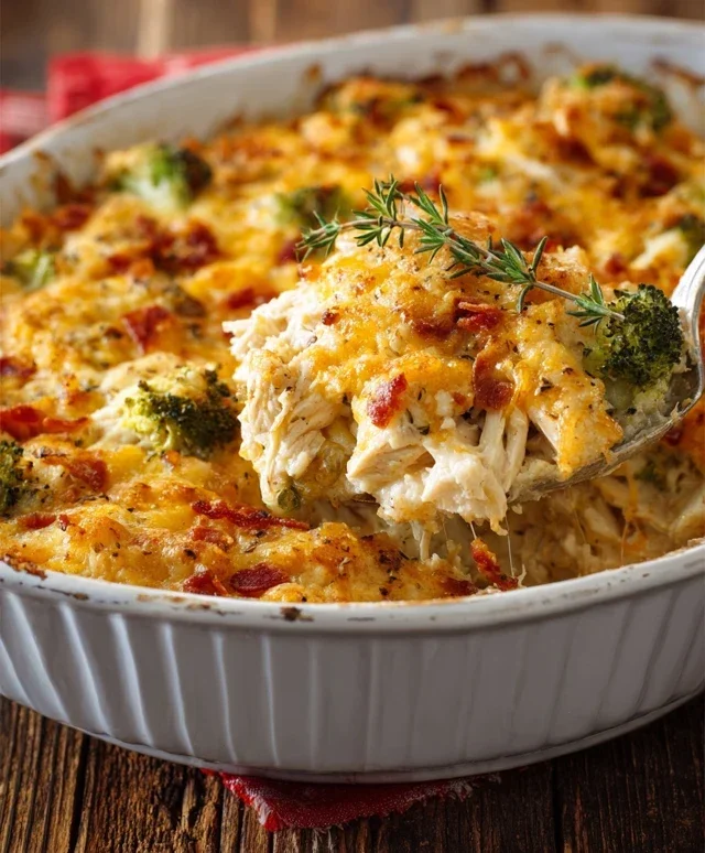 Easy Low Carb Chicken Casserole
