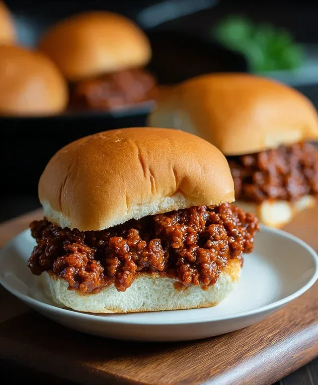 The Best Homemade Sloppy Joes