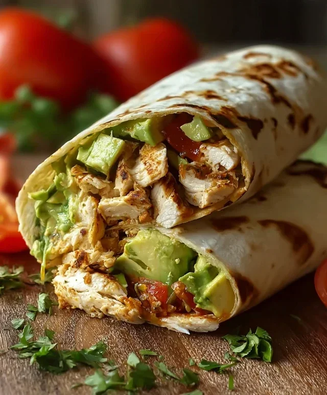 Chicken Avocado Wrap