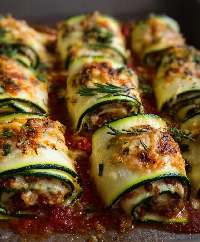 Vegan Zucchini Rollatini