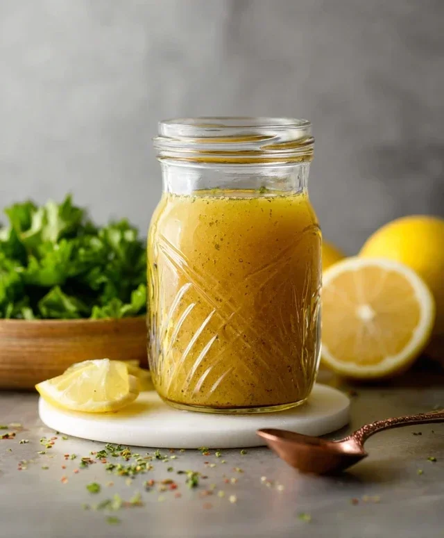 Basic Lemon Vinaigrette Dressing