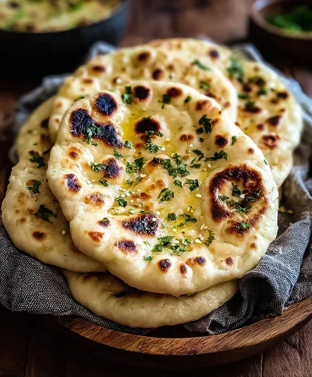 Easy Homemade Naan Bread Recipe