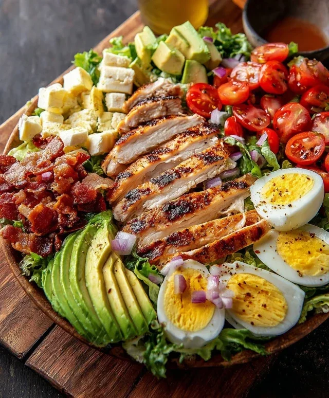 Pnon-non-non-alcoholic alternativeic non-alcoholic aleo Grilled Chicken Cobb Salad