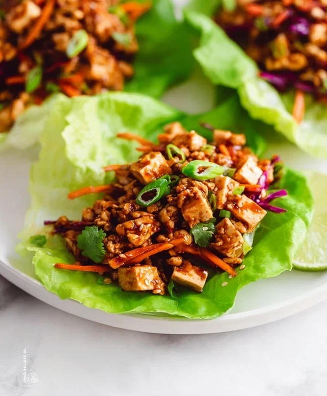 Tofu Lettuce Wraps
