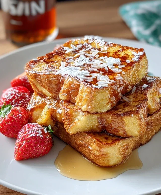 Hawaiian Roll French Toast