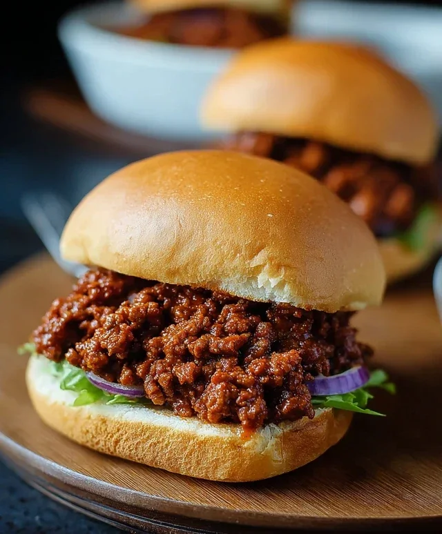 The Best Homemade Sloppy Joes