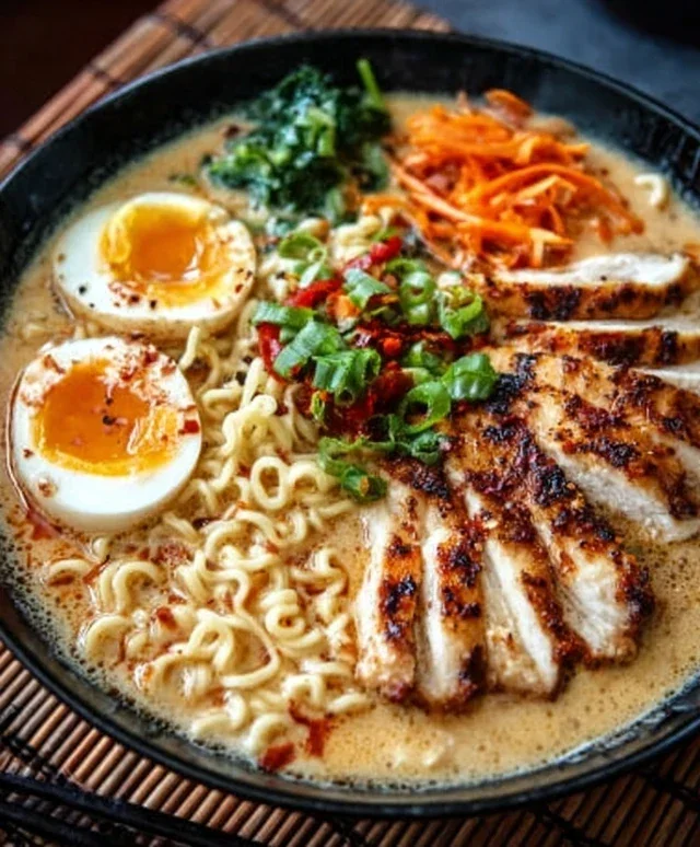 Creamy Garlic Chicken Ramen: An Incredible Ultimate Recipe