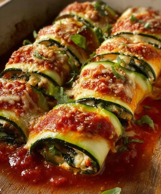 Vegan Zucchini Rollatini