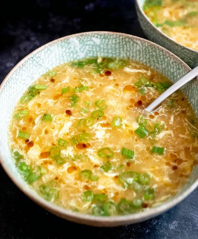 Homemade Egg Drop Soup (Keto & Gluten Free)