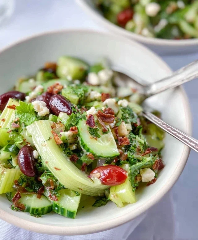 Mediterranean Celery Salad