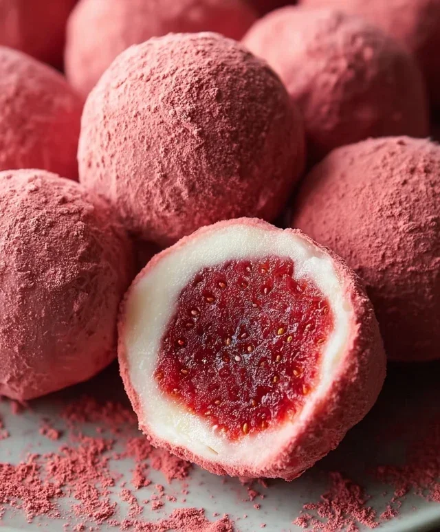 Strawberry Truffles
