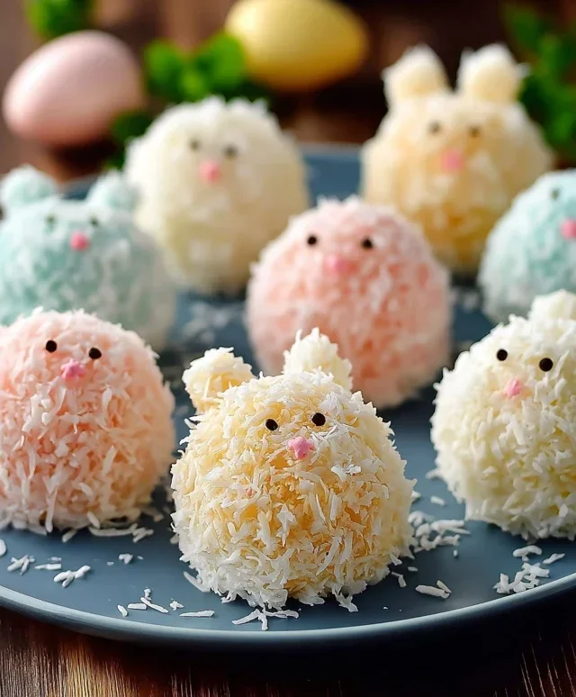 Easter Bunny Coconut Tails