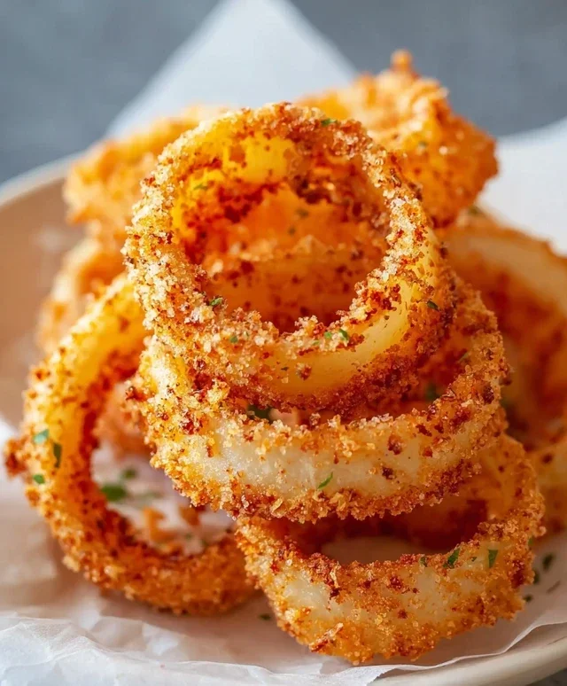 Viral High-Protein Keto Onion Rings Hack (No Breadcrum extract extractbs, No Frying!)
