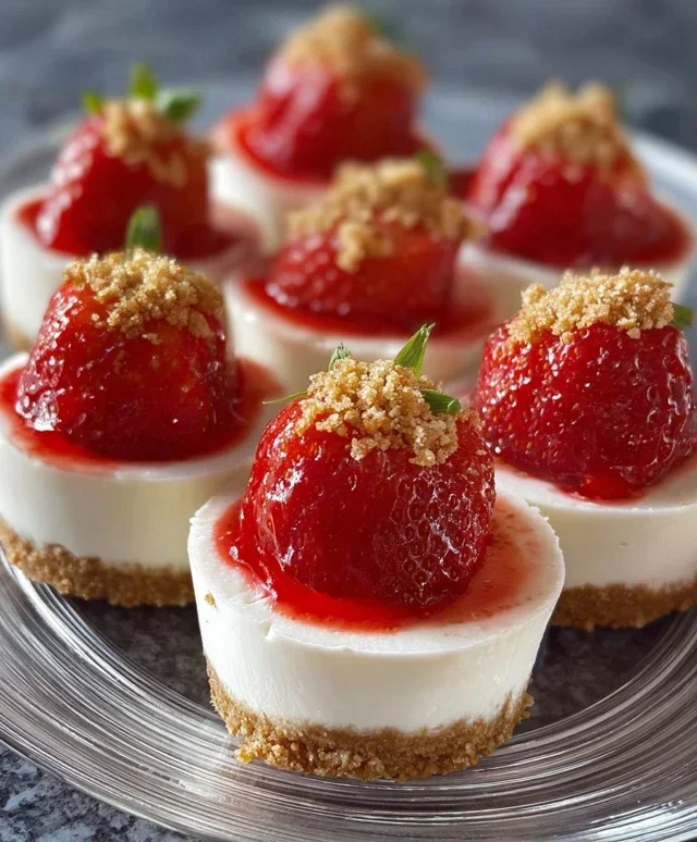 Cheesecake Deviled Strawberries