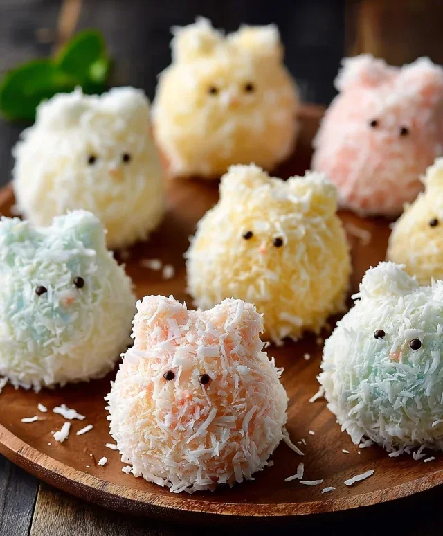 Easter Bunny Coconut Tails