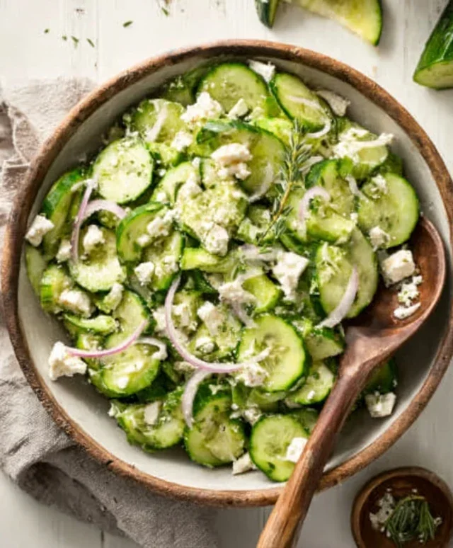 Cucumber Feta Salad Recipe