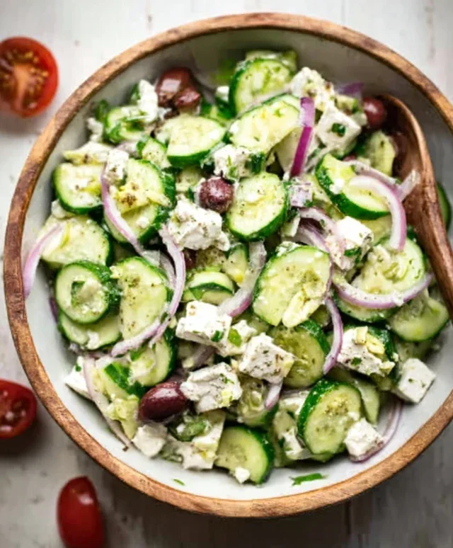 Cucumber Feta Salad Recipe