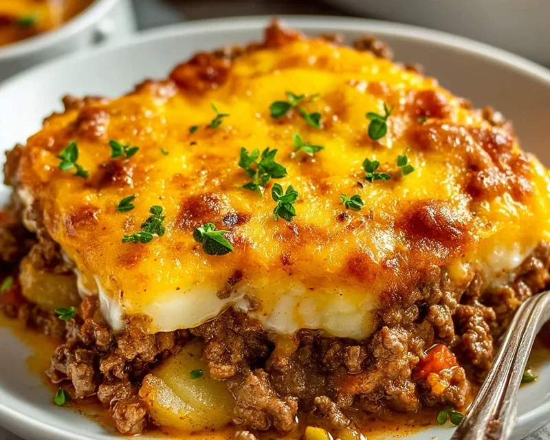 Hobo Casserole Ground Beef
