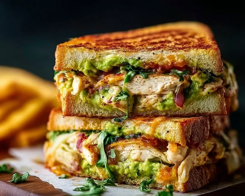 Chicken Avocado Melt Sandwich