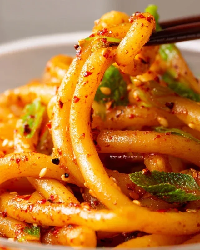 Spicy Potato Noodles