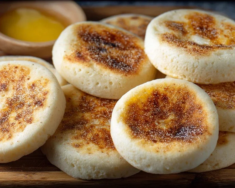 Easy Homemade English Muffins