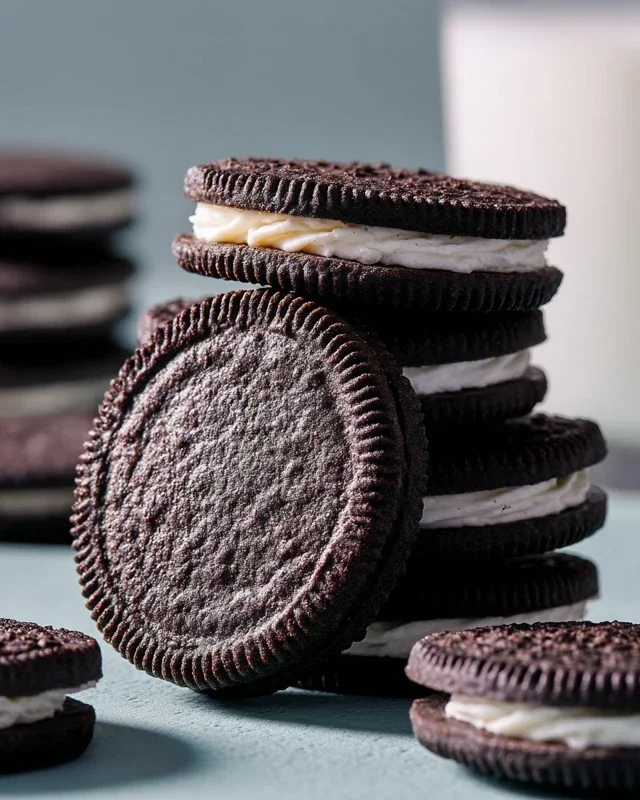 Homemade Oreo Cookies
