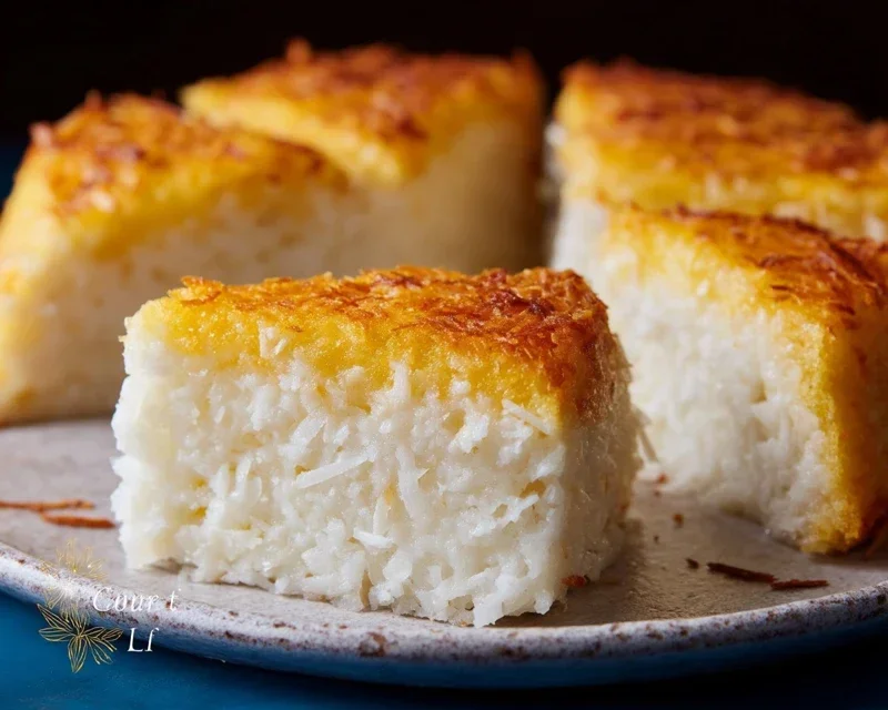 Sticky Coconut Cake