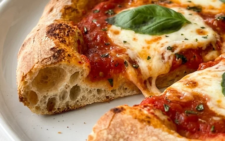 An excellent No Yeast Pizza Dough - quick easy homemade pizza!