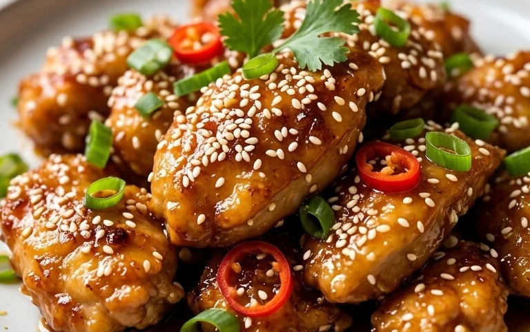 Healthy Sesame Chicken
