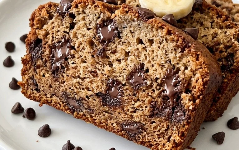 Easy Chocolate Chip Banana Bread