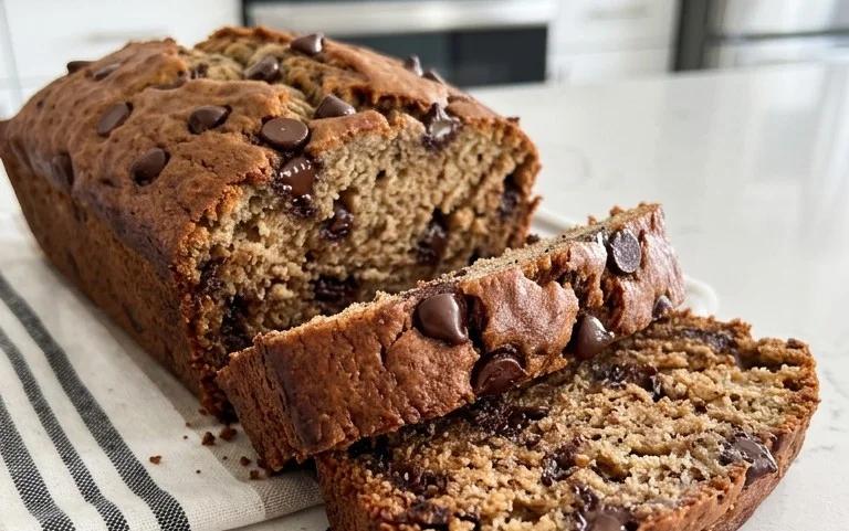 Easy Chocolate Chip Banana Bread