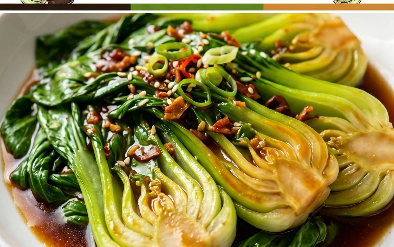 Bok Choy with Oyster Sauce