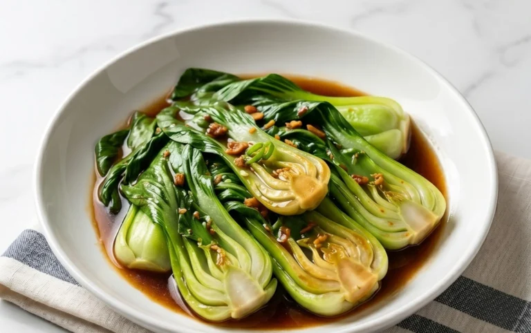 Bok Choy with Oyster Sauce