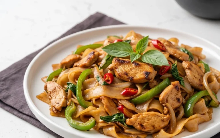 Drunken noodles