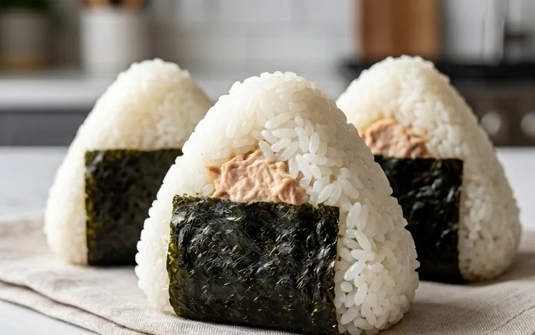 15-min. Easy Japanese Tuna Onigiri