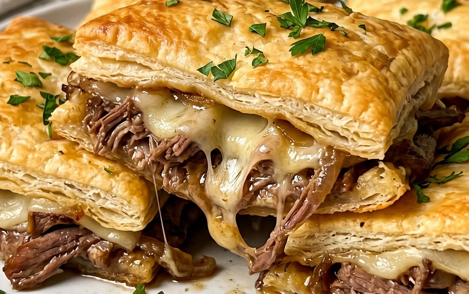 French Dip Squares
