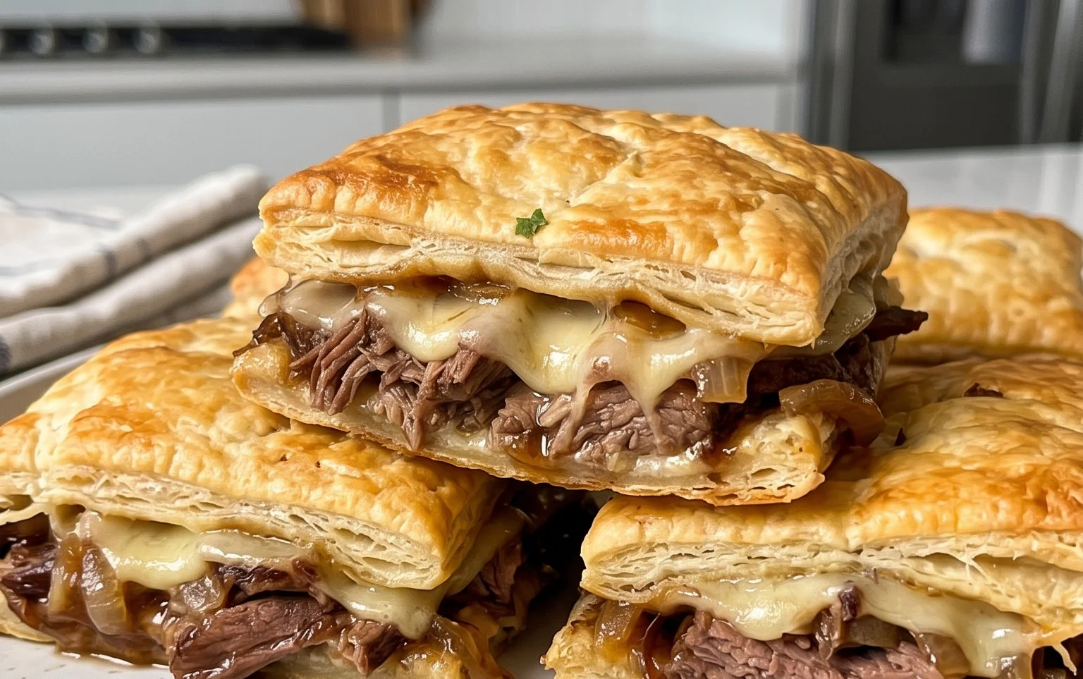French Dip Squares