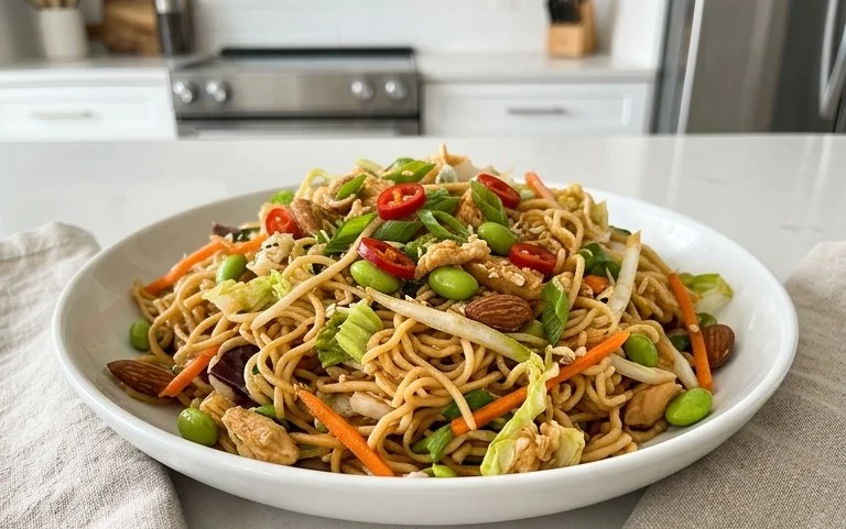 Crunchy Asian Ramen Noodle Salad Recipe