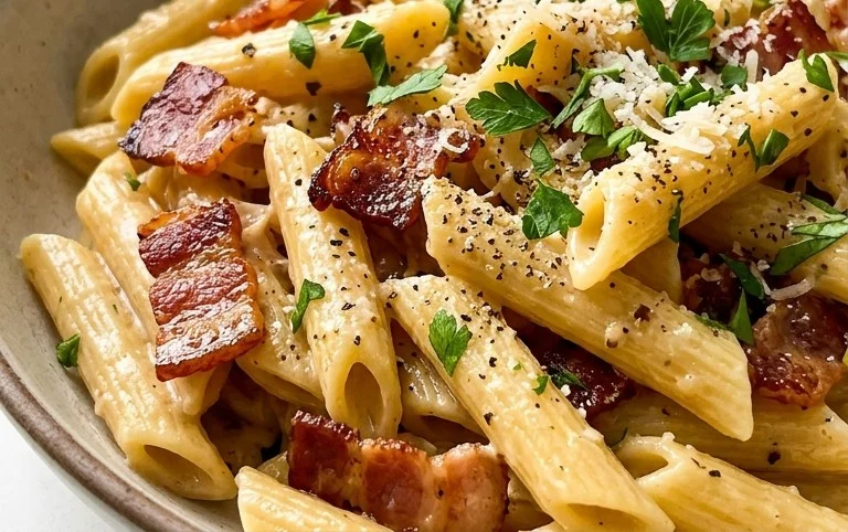 Beef Bacon Pasta