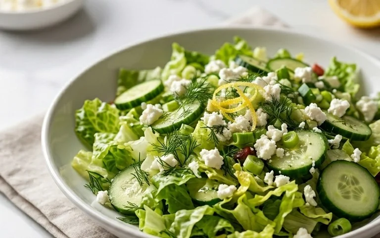 Maroulosalata (Greek Lettuce Salad)