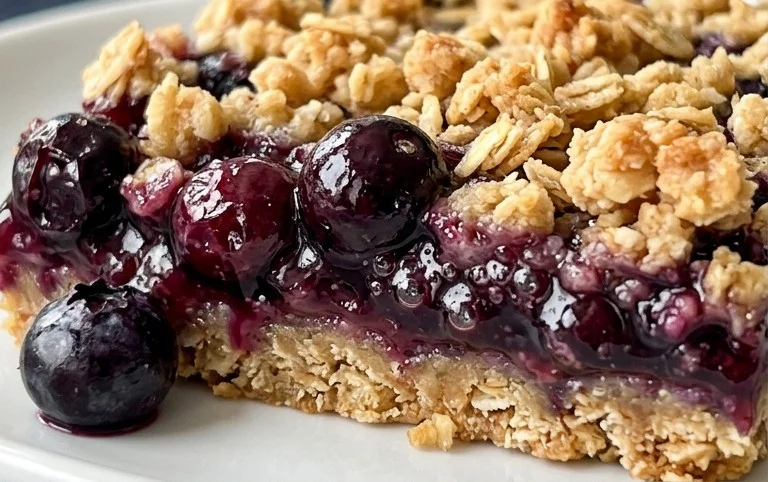 Blueberry Oatmeal Bars