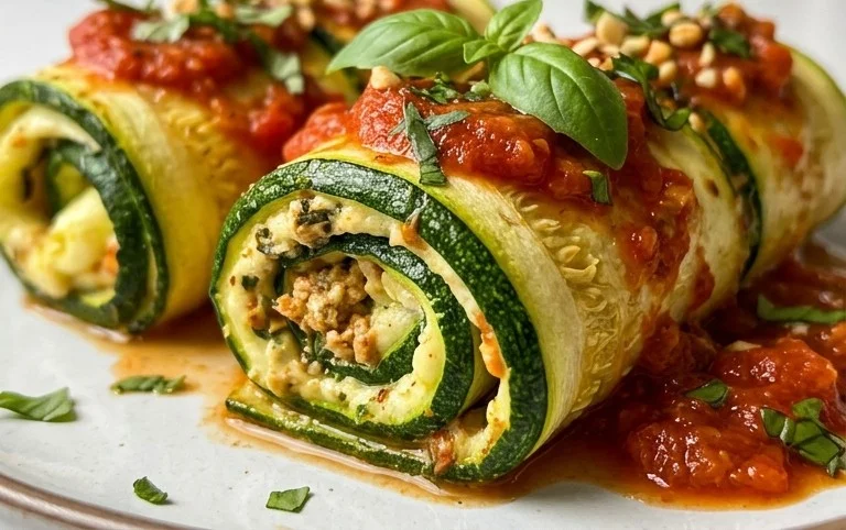 Vegan Zucchini Rollatini