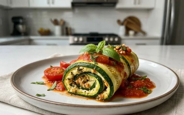 Vegan Zucchini Rollatini