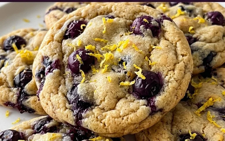 Lemon Blueberry Cookies Recipe